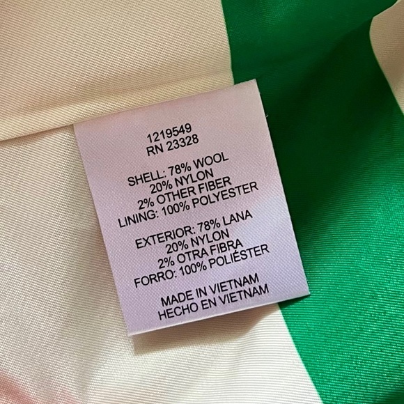 Pendleton Campbell Car Coat - Red - Hudson Bay inspired lining - Large - Picture 12 of 14